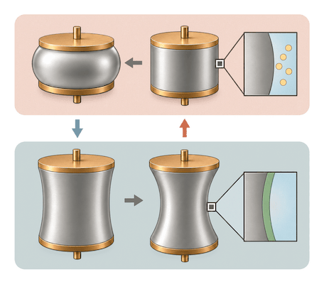 Bioinspired robotic actuators by electrochemical oxidation of liquid metal droplets. Published in APS March Meeting in Chicago (2022).